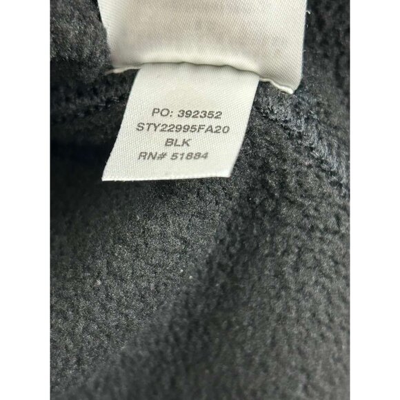 Patagonia Synchilla Women's Size Medium Sweater Fleece Black Full Zip Jacket - Picture 8 of 15